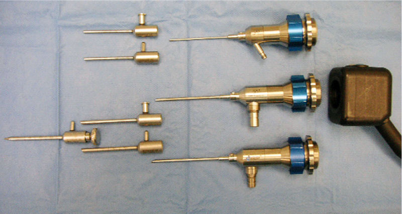 Instrumentar artroscopie gleznă